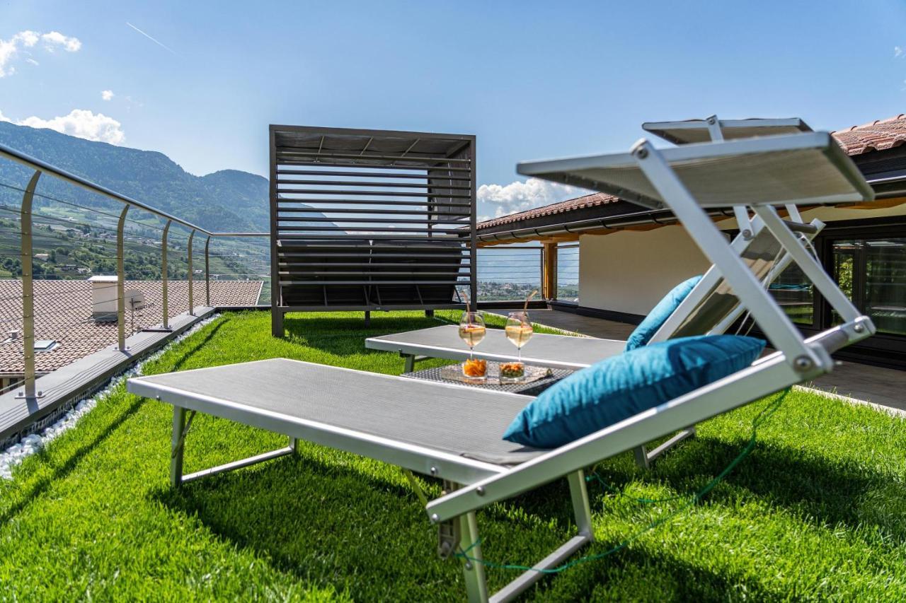Apfel Chalet Feldhof Kuens Exterior foto