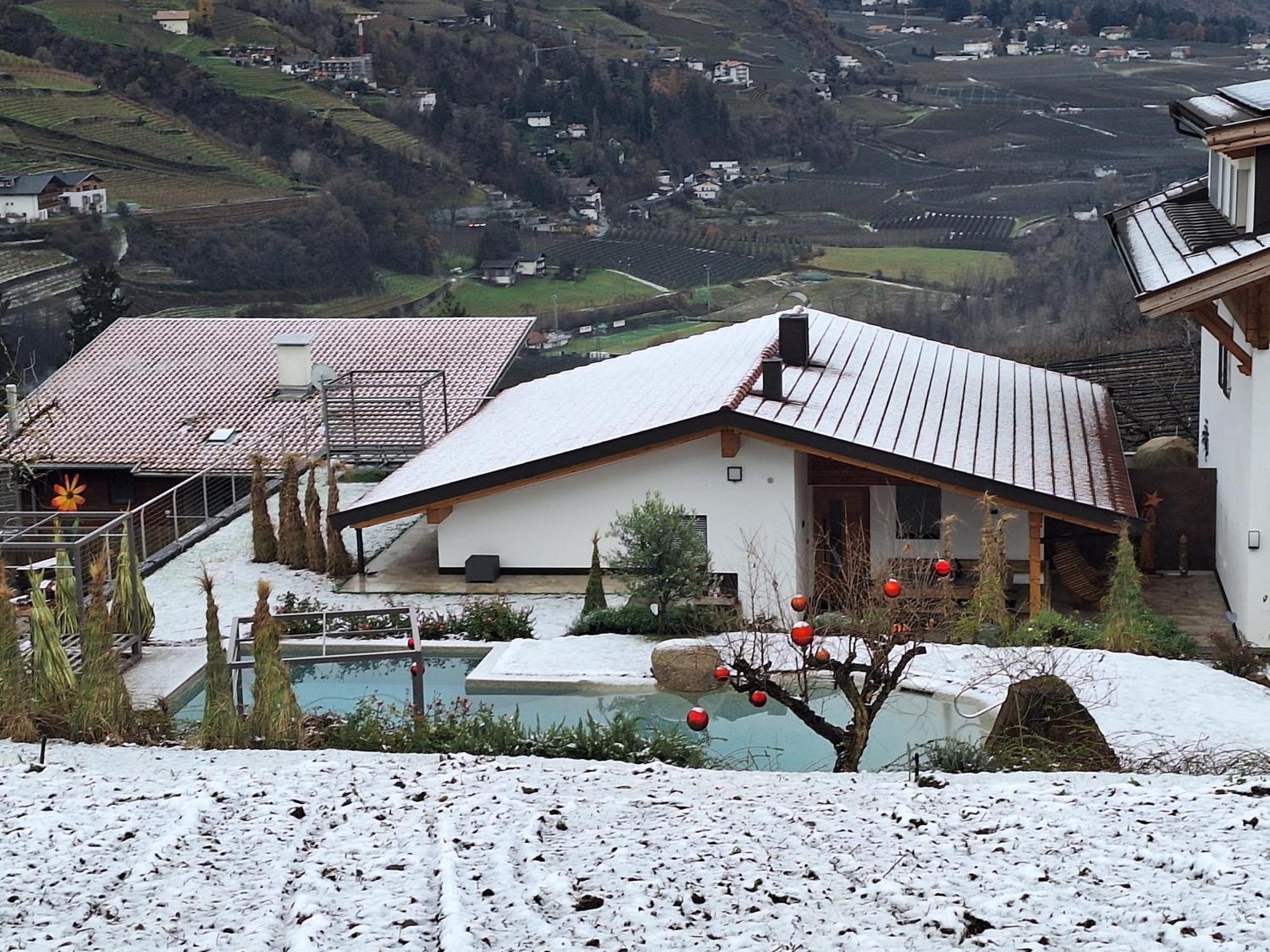 Apfel Chalet Feldhof Kuens Exterior foto